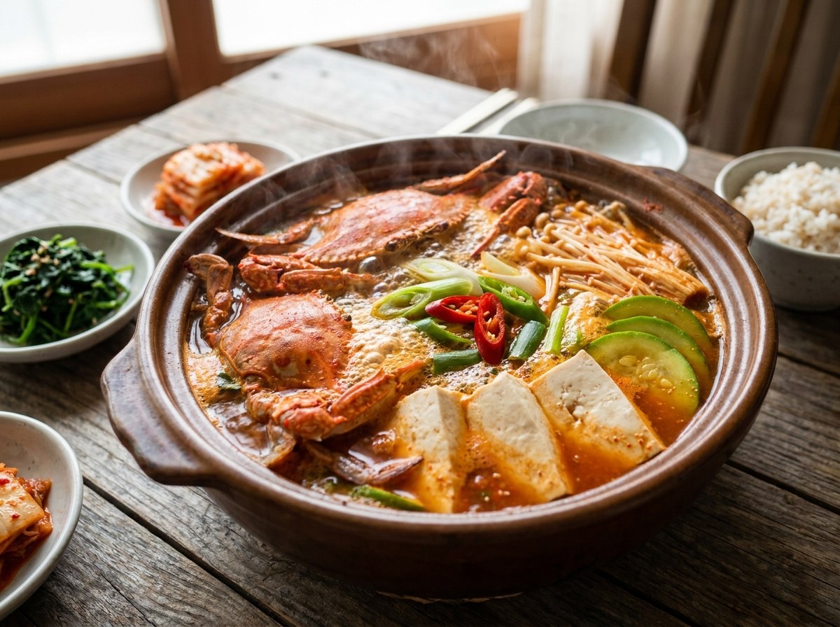 꽃게 요리 사진