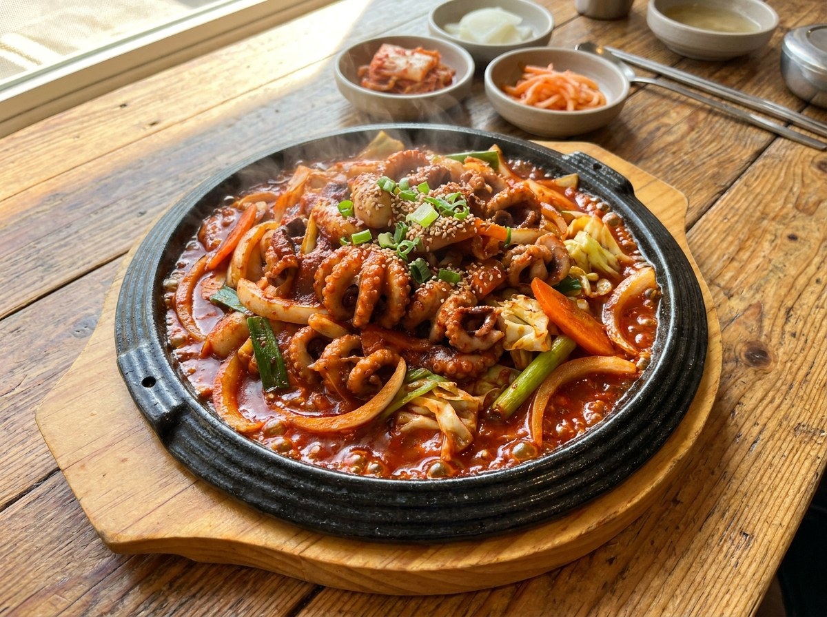 주꾸미 요리 사진