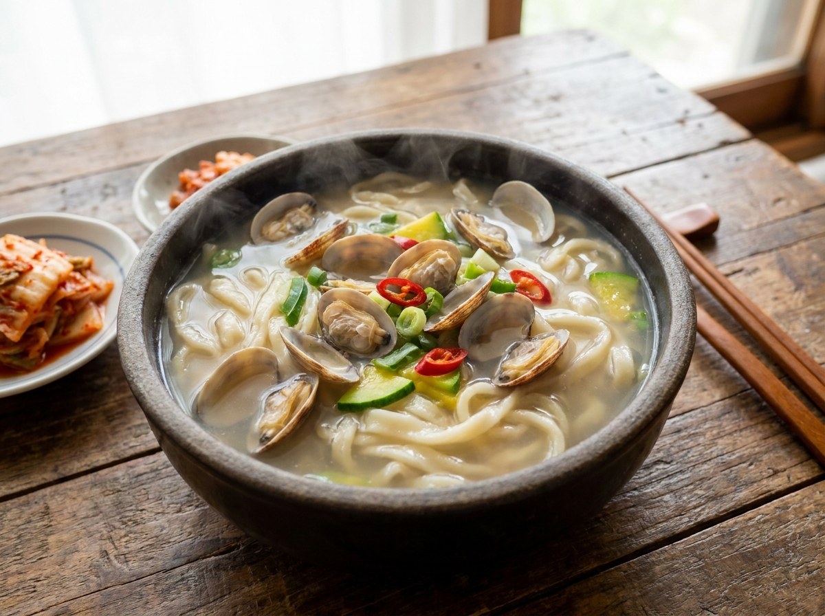 바지락 요리 사진