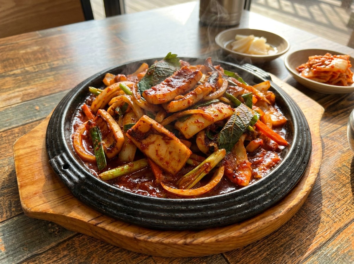 갑오징어 요리 사진