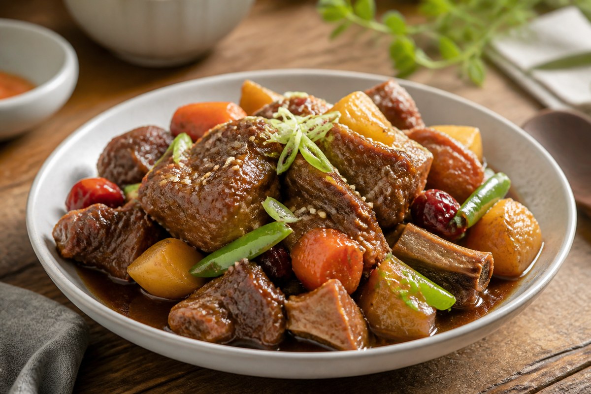 한우 갈비 — 갈비찜