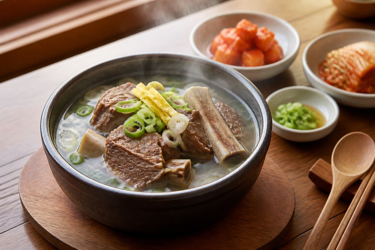 한우 갈비 — 갈비탕