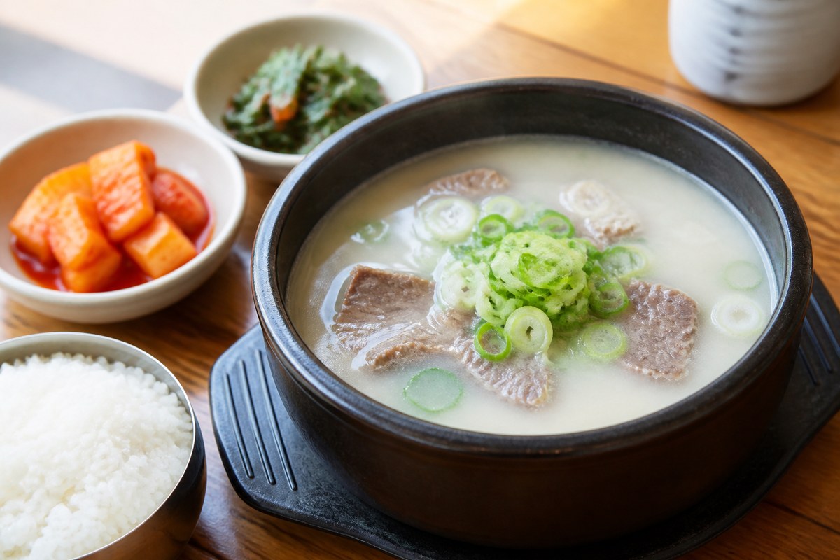 한우 사골 — 설렁탕