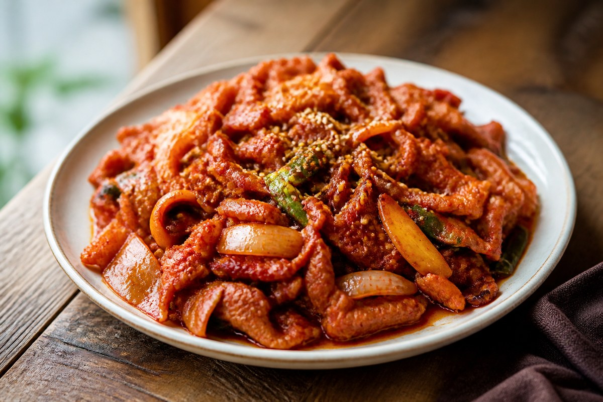 훈제오리 — 오리불고기